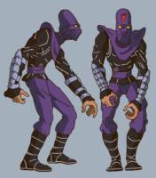 FootClan soldiers (Teenage Mutant Ninja Turtles) Custom Action Figure