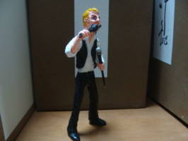 The Thin White Duke (Rock Stars) Custom Miniature / Figurine [TTWD,Right Profile]