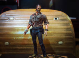 Rick Grimes The Walking Dead TV SERIES MEZCO Ft NECA Style (Walking Dead) Custom Action Figure