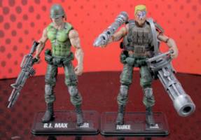 Nuke and G.I. Max (Marvel Universe) Custom Action Figure