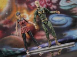 Norrin Radd and Dawn Greenwood (Marvel Universe) Custom Action Figure