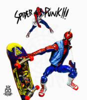 Spider-punk (Marvel Legends) Custom Action Figure