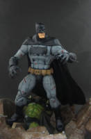 DC Battle Wounded Batman (DC Superheroes) Custom Action Figure
