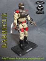 Barbecue - Desert Ops (G.I. Joe 25th Anniversary) Custom Action Figure [Gi Joe Custom Barbecue 2]