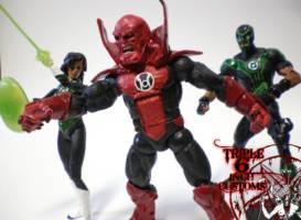 Green Lanterns Simon Baz and Jessica Cruz (DC Universe) Custom Action Figure [Thwarting Red Dawn]