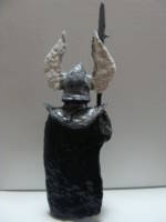 Gondorian  Guard Of The White Tree(Figurine)No.II (Lord of the Rings) Custom Miniature / Figurine [Back view]