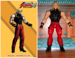 rugal bernstein (King of Fighters) Custom Action Figure
