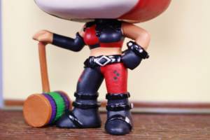 Assault on Arkham Harley Quinn (Funko POP) (Batman Animated) Custom Miniature / Figurine