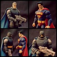 Dark Knight Returns Diorama - 4 Inch Scale (Batman - Dark Knight Returns) Custom Action Figure