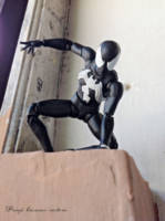 Spiderman symbiote (S.H. Figuarts) Custom Action Figure