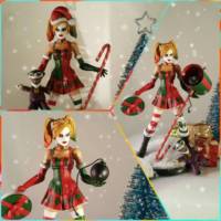 Holiday Harley (DC Universe) Custom Action Figure