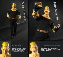 Yamazaki from KOF / Fatal Fury (King of Fighters) Custom Action Figure