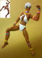 Elena vs Alex (Street Fighter) Custom Action Figure