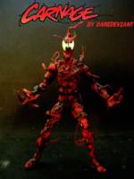 Carnage (Marvel Universe) Custom Action Figure