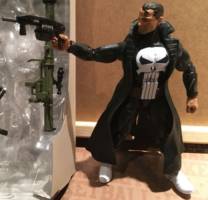Punisher (Black Coat / Bare Hands) (Marvel Legends) Custom Action Figure
