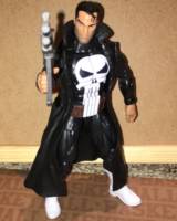 Punisher (Black Coat / Bare Hands) (Marvel Legends) Custom Action Figure
