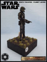Deathtrooper on Lah'mu (Star Wars) Custom Diorama / Playset