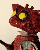 Evil Horde Gizmo Warrior (Gremlins) Custom Miniature / Figurine