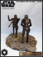 The search for Jyn Erso - Lah'mu (Star Wars) Custom Diorama / Playset