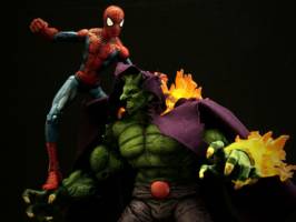 Ultimate Green Goblin (Spider-Man) Custom Action Figure [Ultimate Green Goblin v. Ultimate Spider-Man by Chimeras Customs]