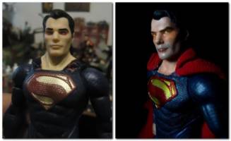 dawn of Justice movie trinity (superman, batman, wonder woman) (Batman - Movie Style) Custom Action Figure