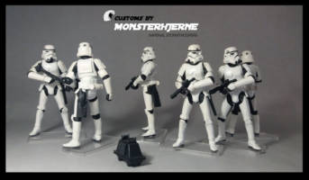 Stormtrooper Squad (Star Wars) Custom Action Figure [Monstherhjerne Stormtrooper Tarkin Custom]