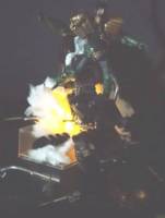 CODE 99 JUDGE Down! (Judge Dredd) Custom Diorama / Playset