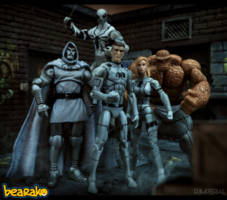Future Foundation Dr. Doom (Marvel Universe) Custom Action Figure
