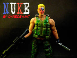 Nuke (Marvel Universe) Custom Action Figure