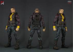 BATROC Captain America Movie The Winter Soldier MCU (Marvel Legends) Custom Action Figure