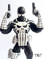 Punish-Spider - What if Spider-Man became the Punisher ? (Marvel Legends) Custom Action Figure