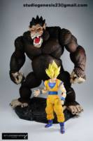 Oozaru the  Great Sayan ape Goku (Dragonball Z) Custom Action Figure