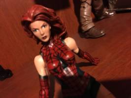 Mary Jane Watson { Spider-Man Cosplay } (Marvel Legends) Custom Action Figure