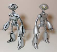 NECA Fugitoid (Teenage Mutant Ninja Turtles) Custom Action Figure