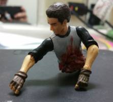 Actual Cannibalized Shia LaBeouf -Zombie Victim (Zombies) Custom Action Figure