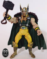Thor / Clay Matthews (Green Bay Packers) (Marvel Legends) Custom Action Figure