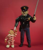 Maniac Cop (Horror) Custom Action Figure [Maniac cop with baby zombie]