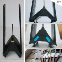 Scratch-built Krennic´s Imperial Shuttle from Rogue One (Star Wars) Custom Vehicle