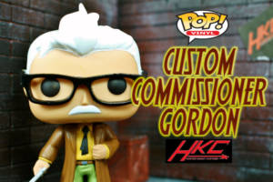 Commissioner Gordon (Pop animated style) (Funko Pop!) Custom Miniature / Figurine