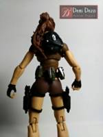 Lara Croft ( classic Tombraider) (Tomb Raider) Custom Action Figure