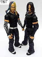 Hardy Boyz Matt & Jeff Hardy (Wrestling) Custom Action Figure