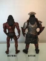 Uruk Hai chief (Lord of the Rings) Custom Action Figure