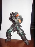 Brother Marcus Fenix (Gears Of War) Custom Action Figure