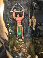 Orc cave entrance (Dungeons and Dragons) Custom Diorama / Playset