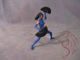 Kitana (Mortal Kombat) Custom Action Figure