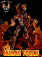 Human Torch (Fantastic Four) Custom Action Figure