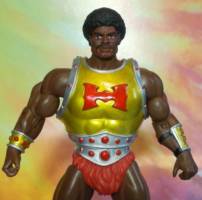 Black He-Man (Masters of the Universe) Custom Action Figure