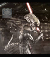 Xenomorph Sith Lord (Star Wars) Custom Action Figure