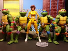 April Oneil (Teenage Mutant Ninja Turtles) Custom Action Figure