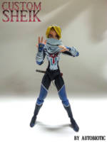 Sheik - Feminine Style (Legend of Zelda) Custom Action Figure
